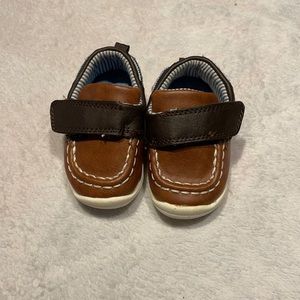 Brown baby Carter’s shoes